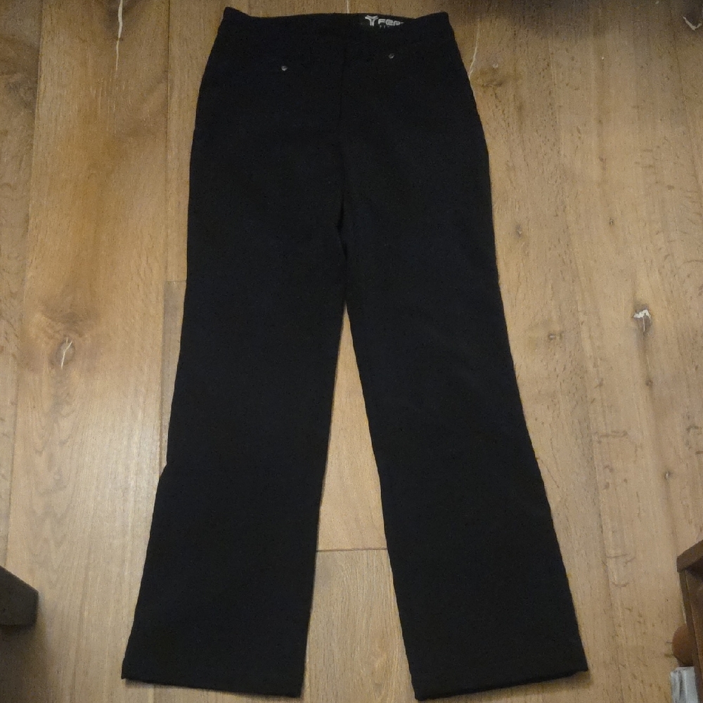Fera Stretch Insulated Ski Snowboard Pants Black Pockets 4